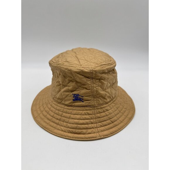BURBERRY packable quilted nylon women\'s bucket hat -Beige - Size Medium~ main image 7